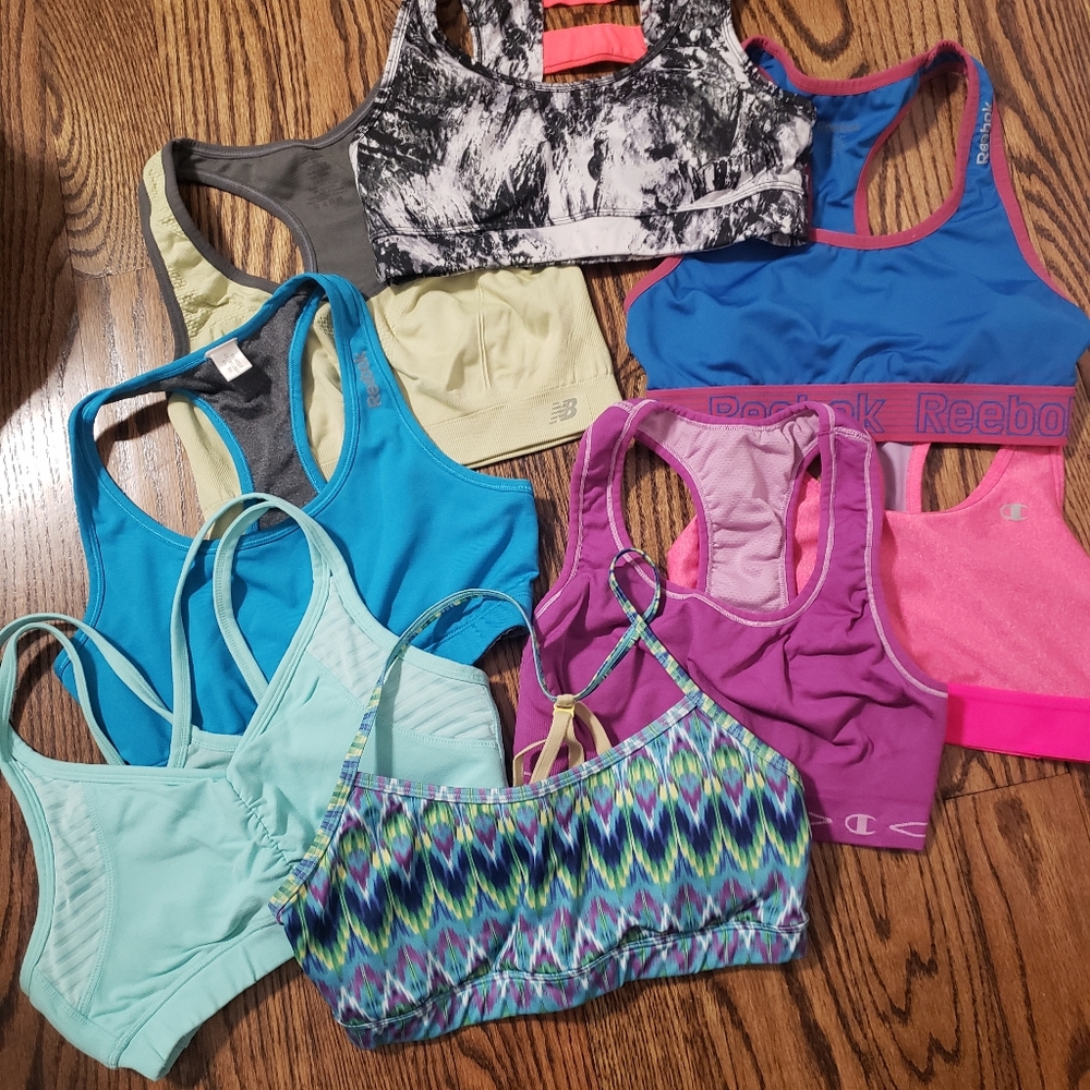 Lot of sports bras